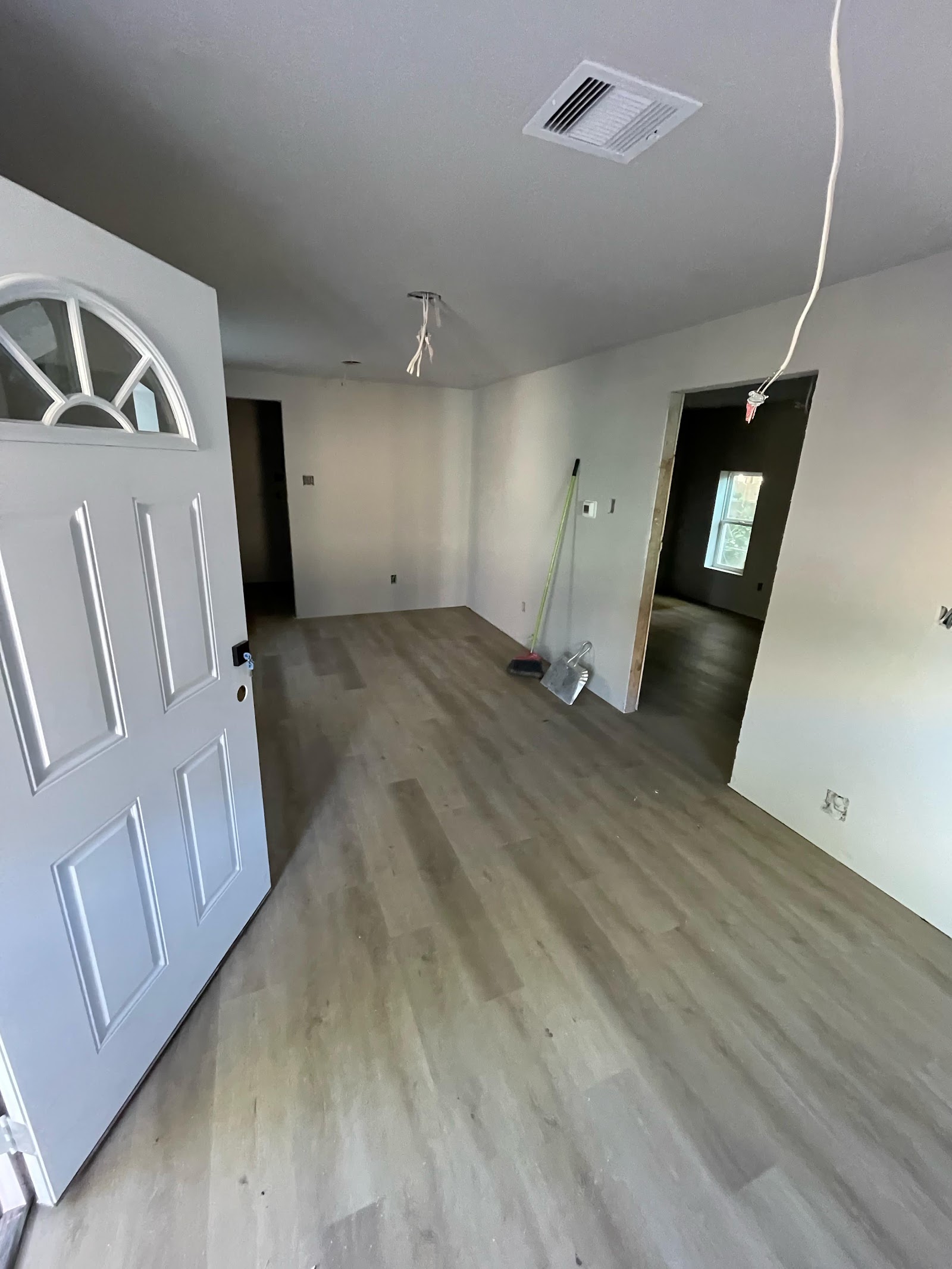 1519 McKee St: During rehab