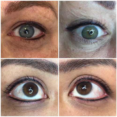 Classic permanent eyeliner tattoo result near Gilbert AZ