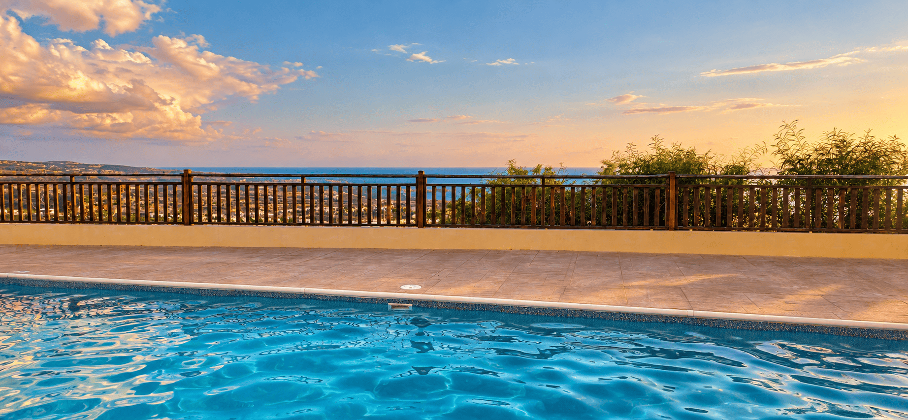 Piscina comunitaria en complejo residencial de Peyia, Pafos, Chipre