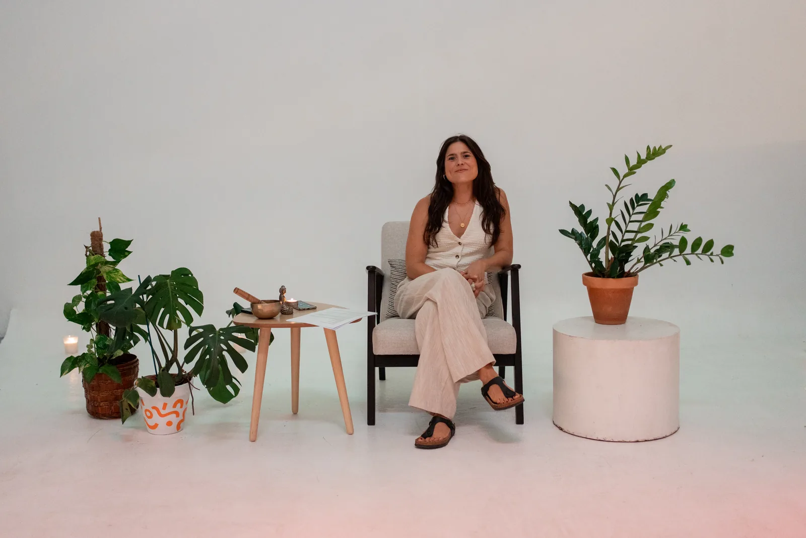 Elena en directo desde su estudio