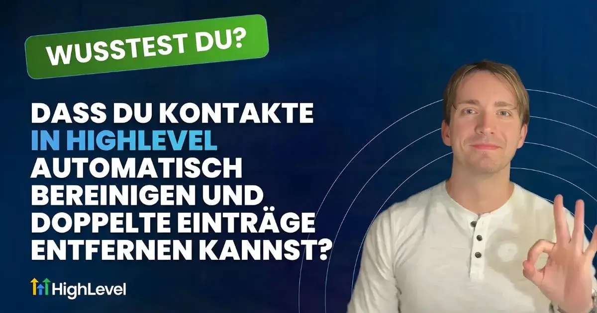 Kontakte deduplizieren CRM