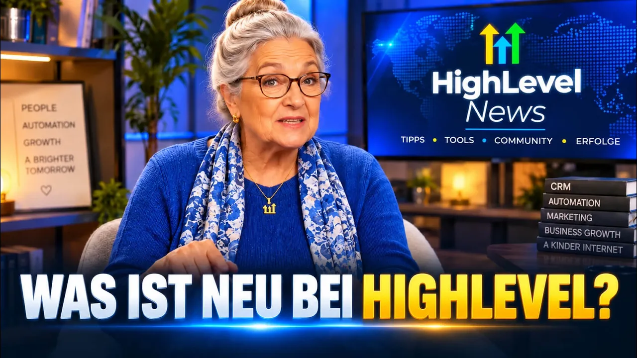 GoHighLevel News mit Erika: Die 7 wichtigsten Updates der Woche auf Deutsch