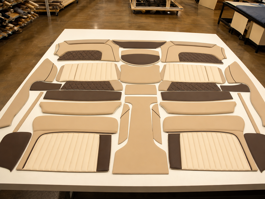 Boat seat upholstery — My Upholstery Guys Fort Worth serving Lake Granbury