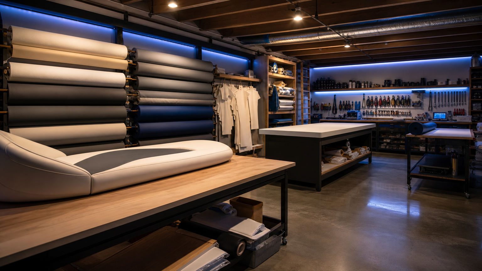 My Upholstery Guys — Fort Worth marine upholstery shop, serving Cedar Creek Lake Seven Points area
