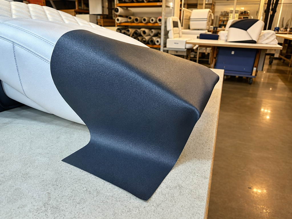 Boat seat upholstery work — My Upholstery Guys Fort Worth serving Benbrook Lake
