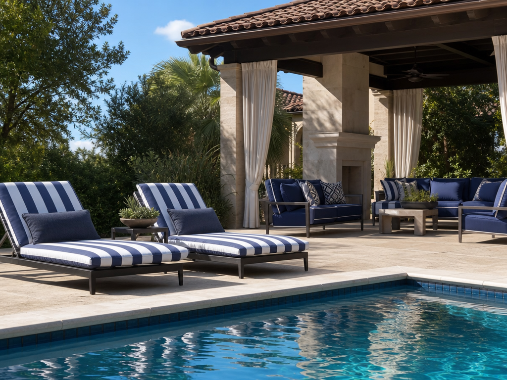 Outdoor and poolside furniture upholstery Fort Worth