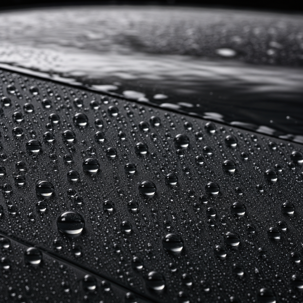 Water beading ceramic coating cure quality control