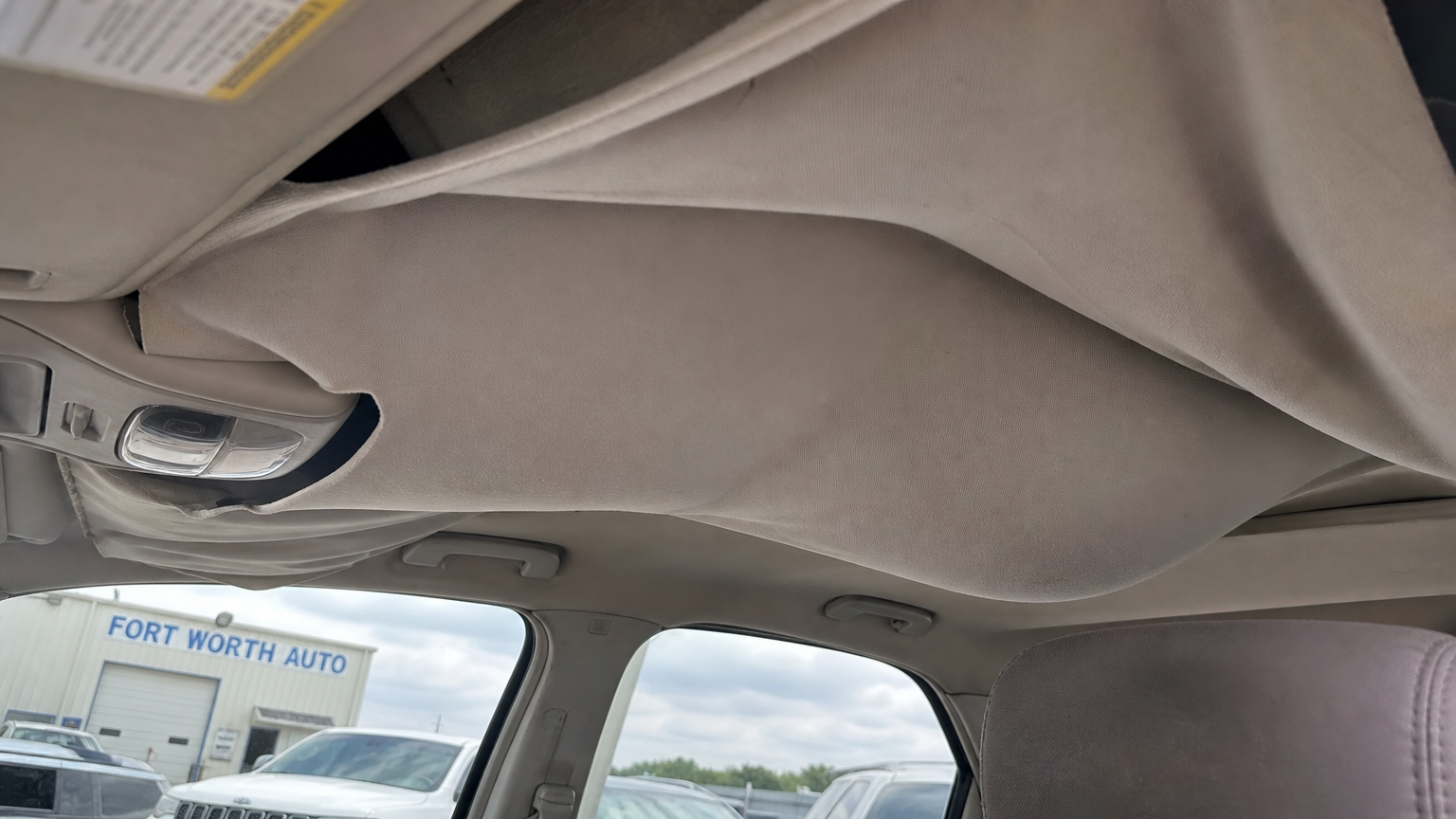 Car headliner sagging repair Fort Worth