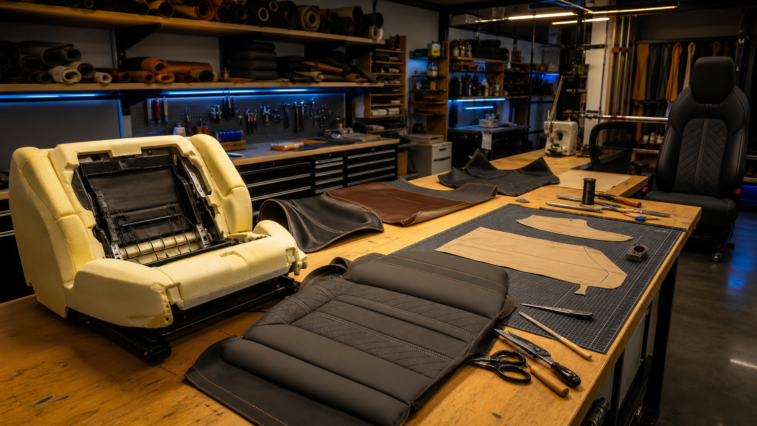 Auto upholstery process — My Upholstery Guys Fort Worth