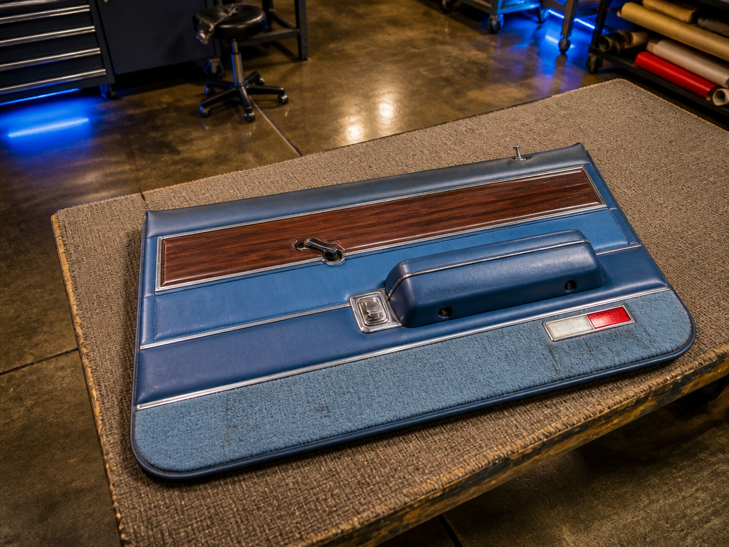 Vintage Car Door Panels
