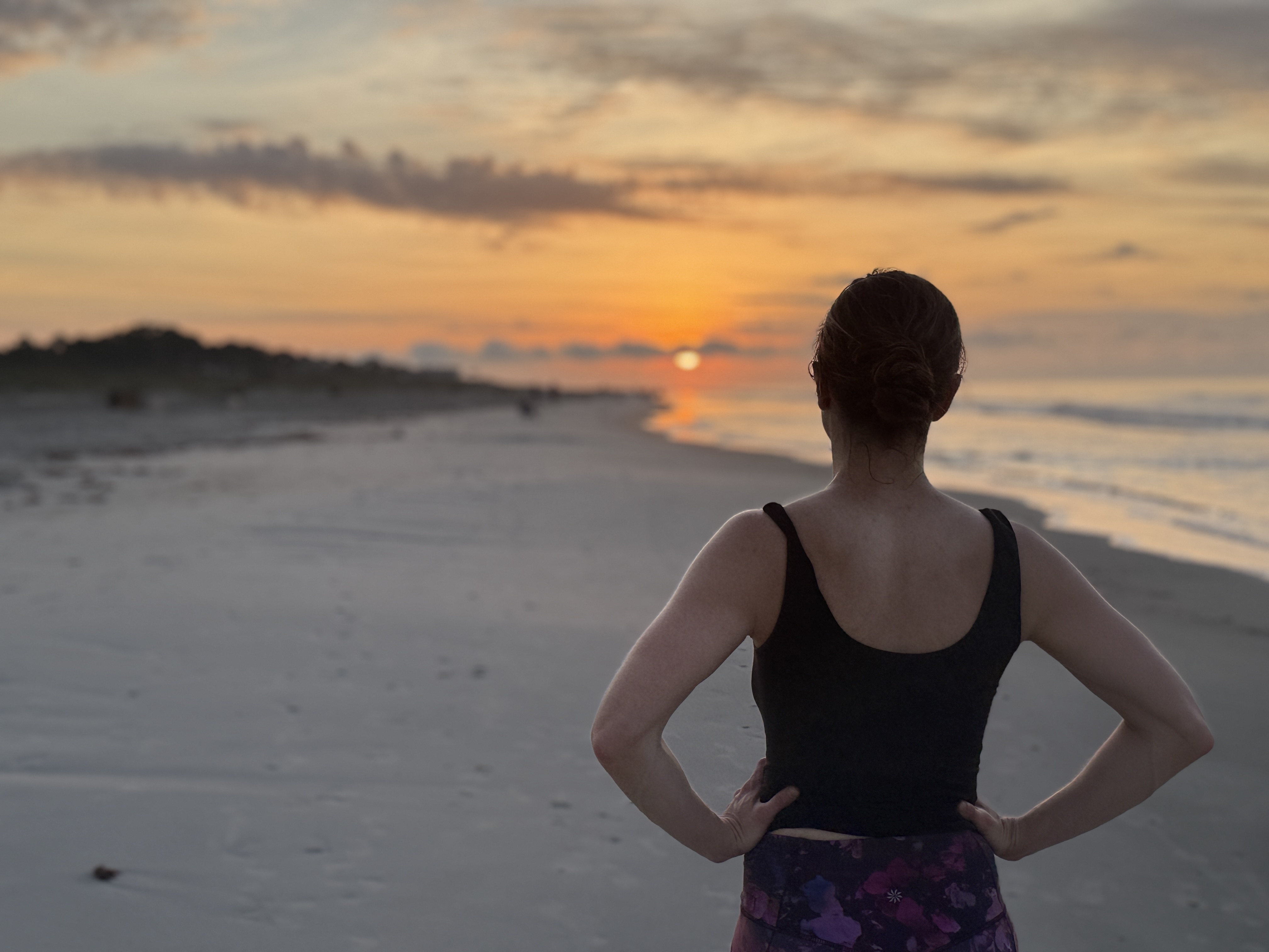Dr. Steph at sunset
