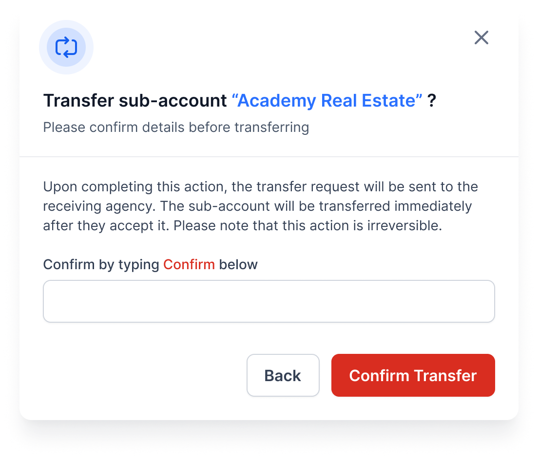 gohighlevel squadd transfer