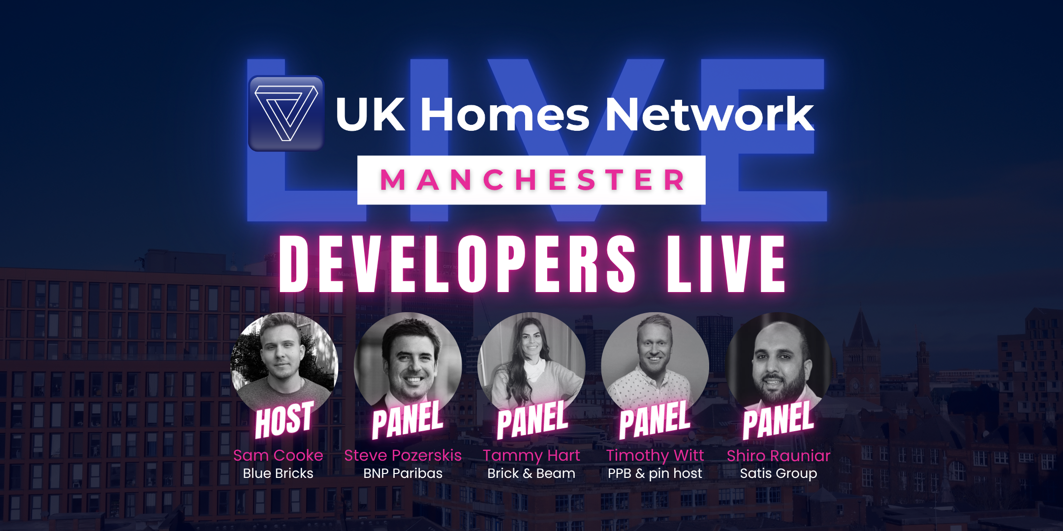 Property Developer Panel at Property Event Manchester