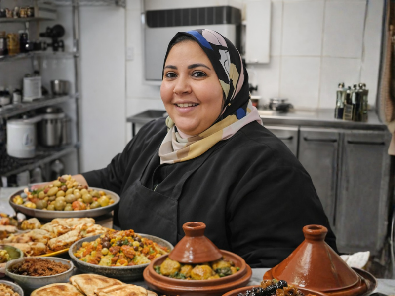 Meryem, cheffe