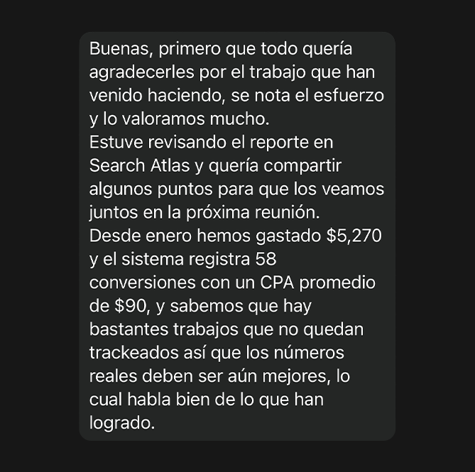 Review de cliente de Sentinel Marketing