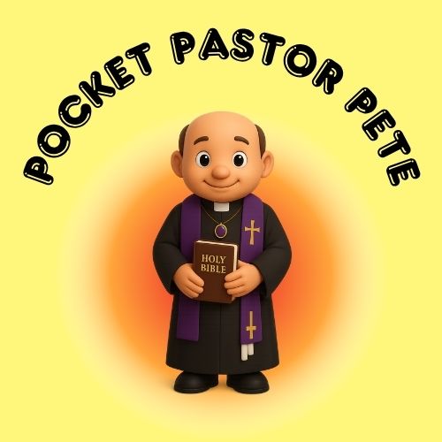 Pocket Pastor Pete personal brand and content website client logo