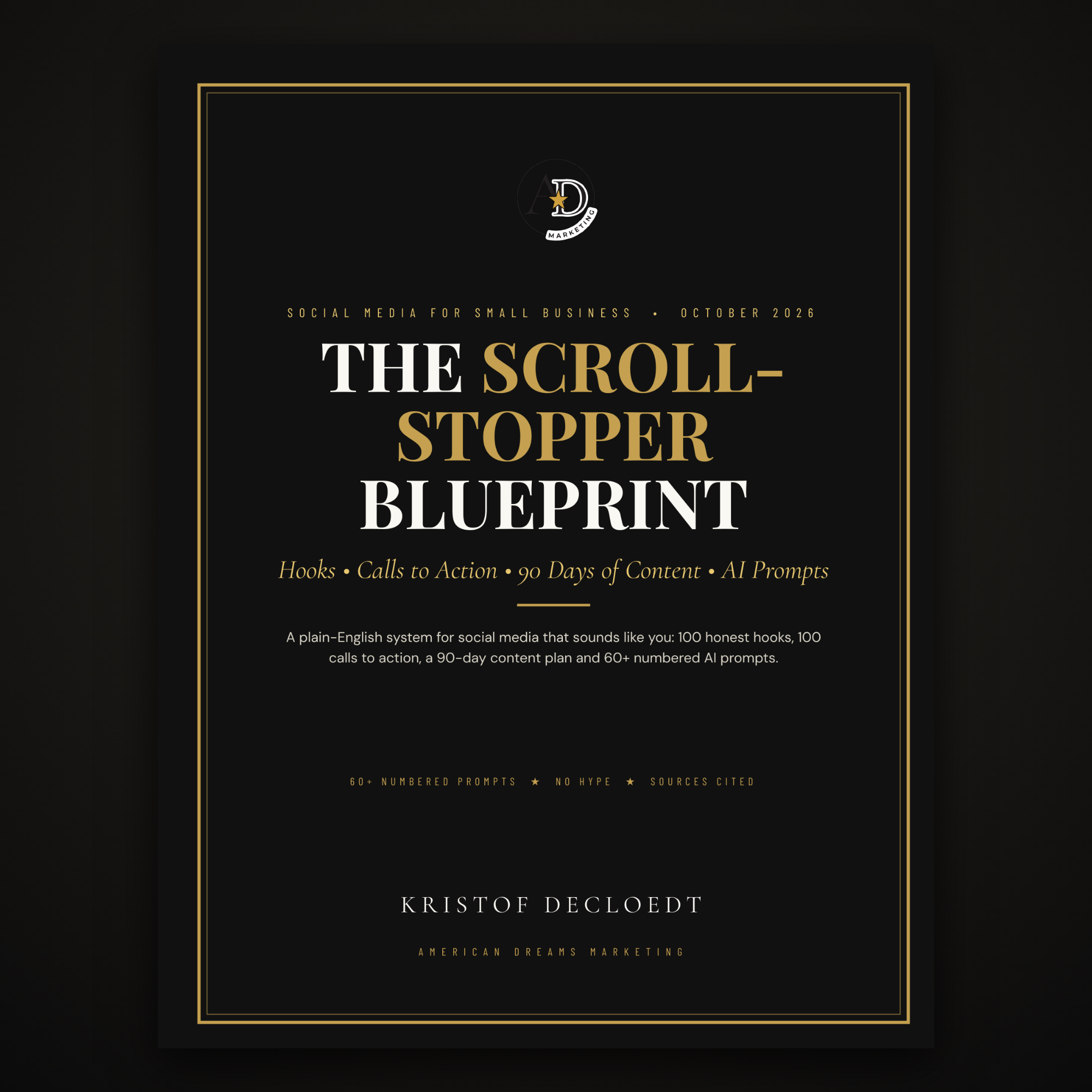 The Scroll-Stopper Blueprint cover