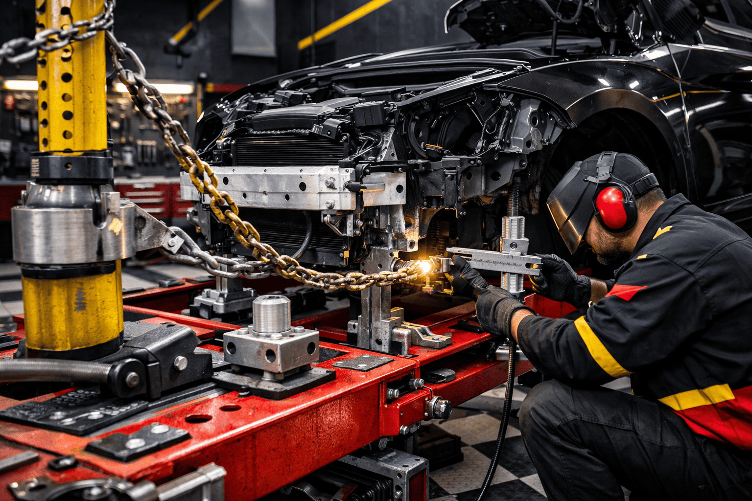 Auto Frame Work in Edmonton