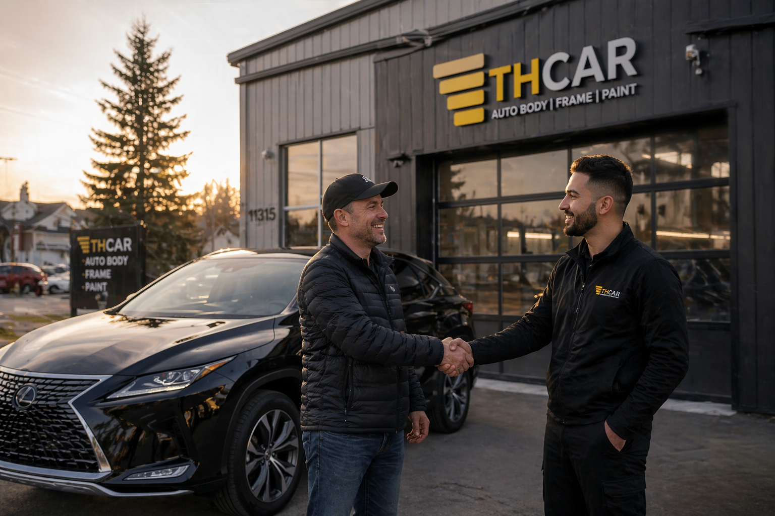 Dependable auto body shop for Fort Saskatchewan — THCAR quality repairs and fleet service
