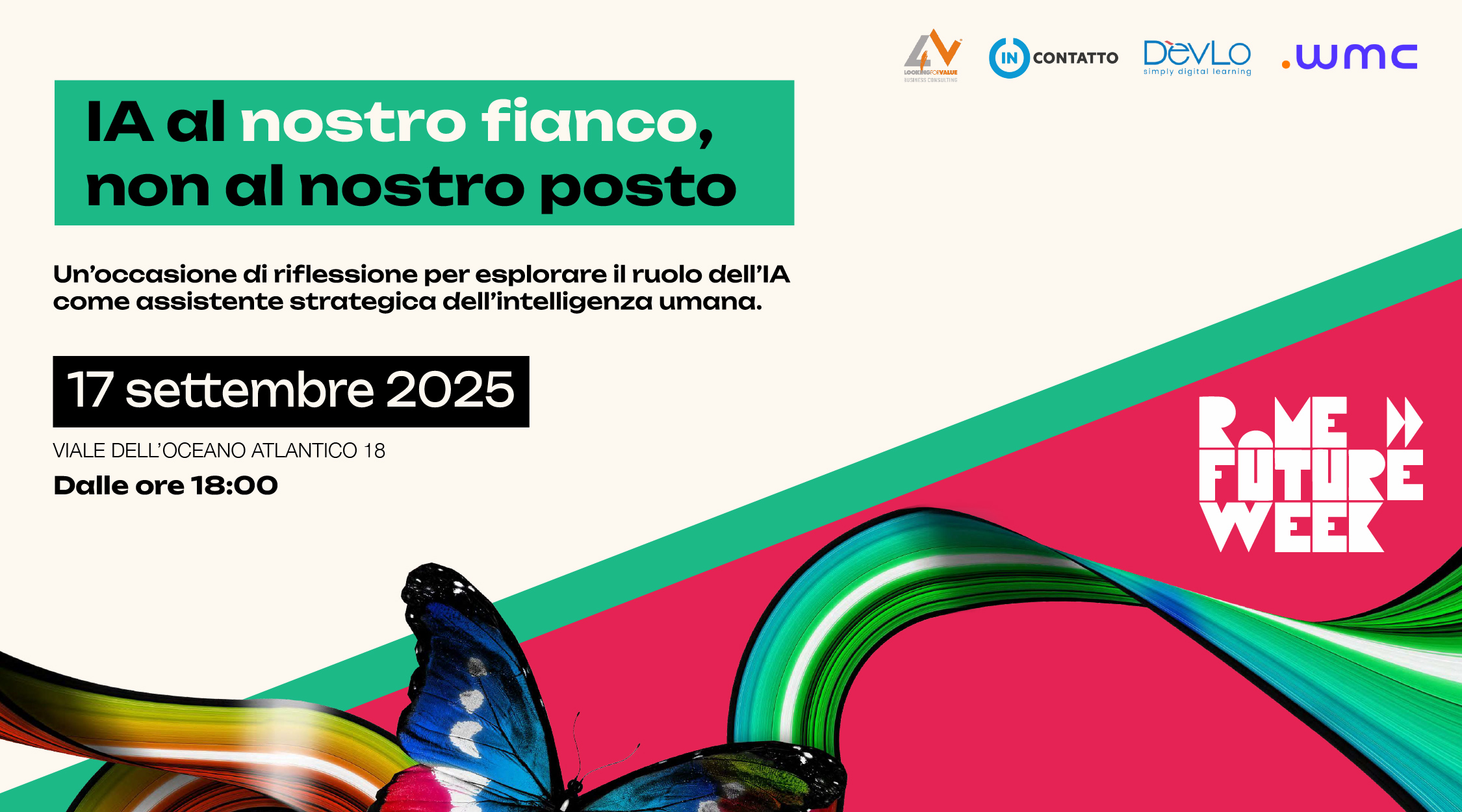 Banner Atlantico 18 hub Rome Future Week 17 settembre 2025