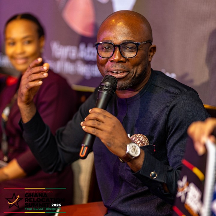 Government panel at the Ghana Relocation Summit