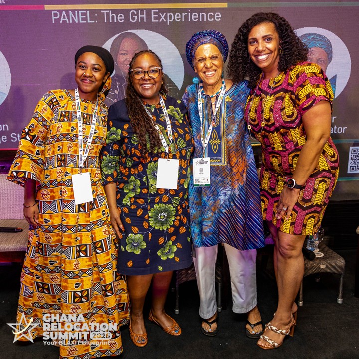 Panel discussion at the 2026 Ghana Relocation Summit in Accra