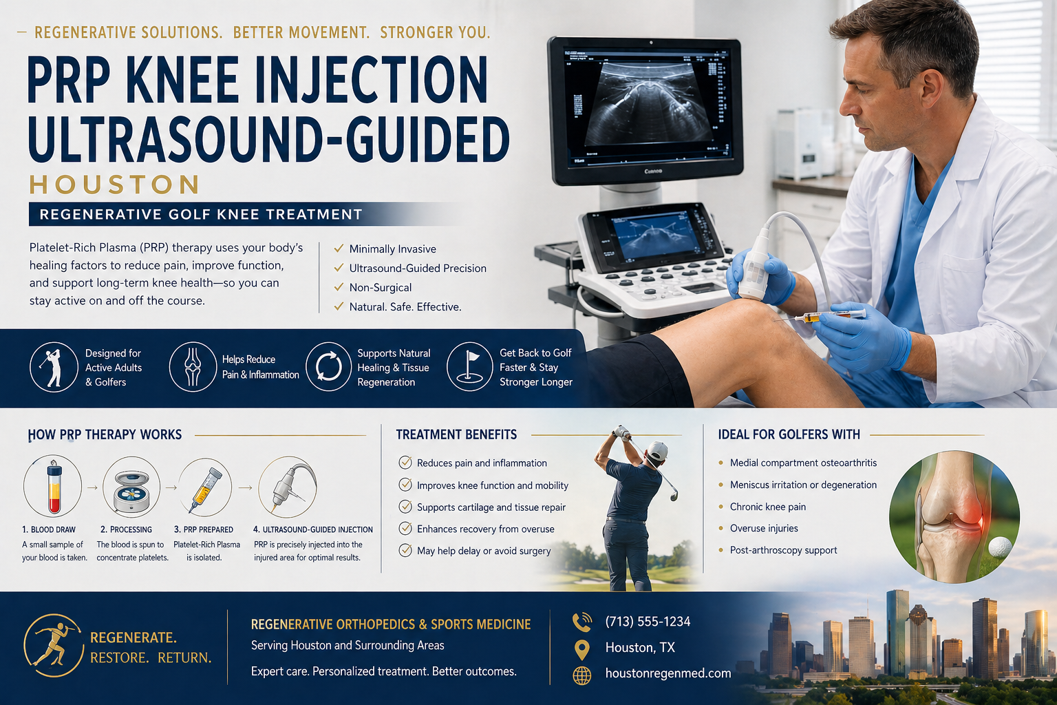 Regenerative knee treatment ultrasound-guided Houston — regenerative golf knee treatment Regenerative knee treatment ultrasound-guided Houston — regenerative golf knee treatment