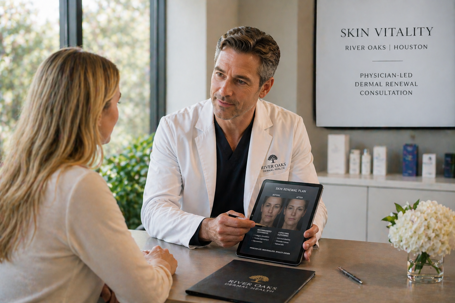 Skin vitality River Oaks Houston — physician-led dermal renewal consultation Skin vitality River Oaks Houston — physician-led dermal renewal consultation
