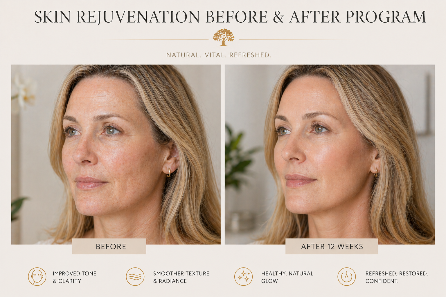skin rejuvenation before and after program — natural vital improvement not transformation skin rejuvenation before and after program — natural vital improvement not transformation