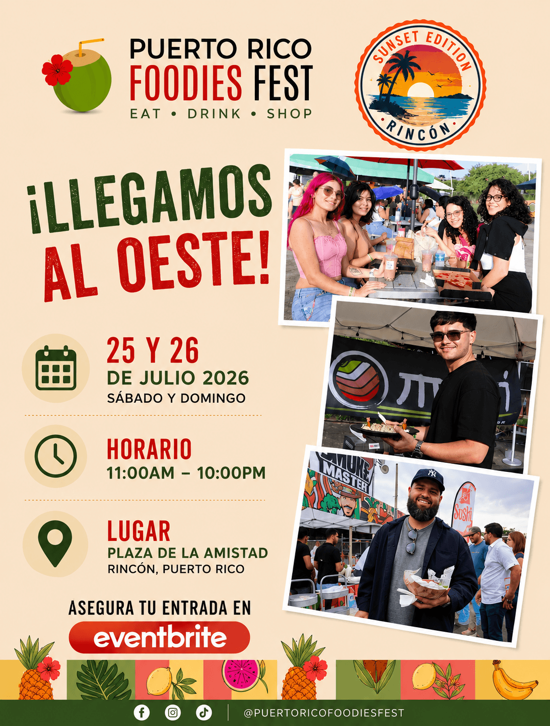 Llegamos al Oeste - Foodies Fest