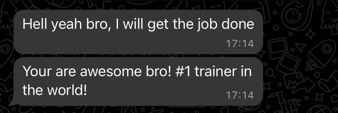 Client feedback