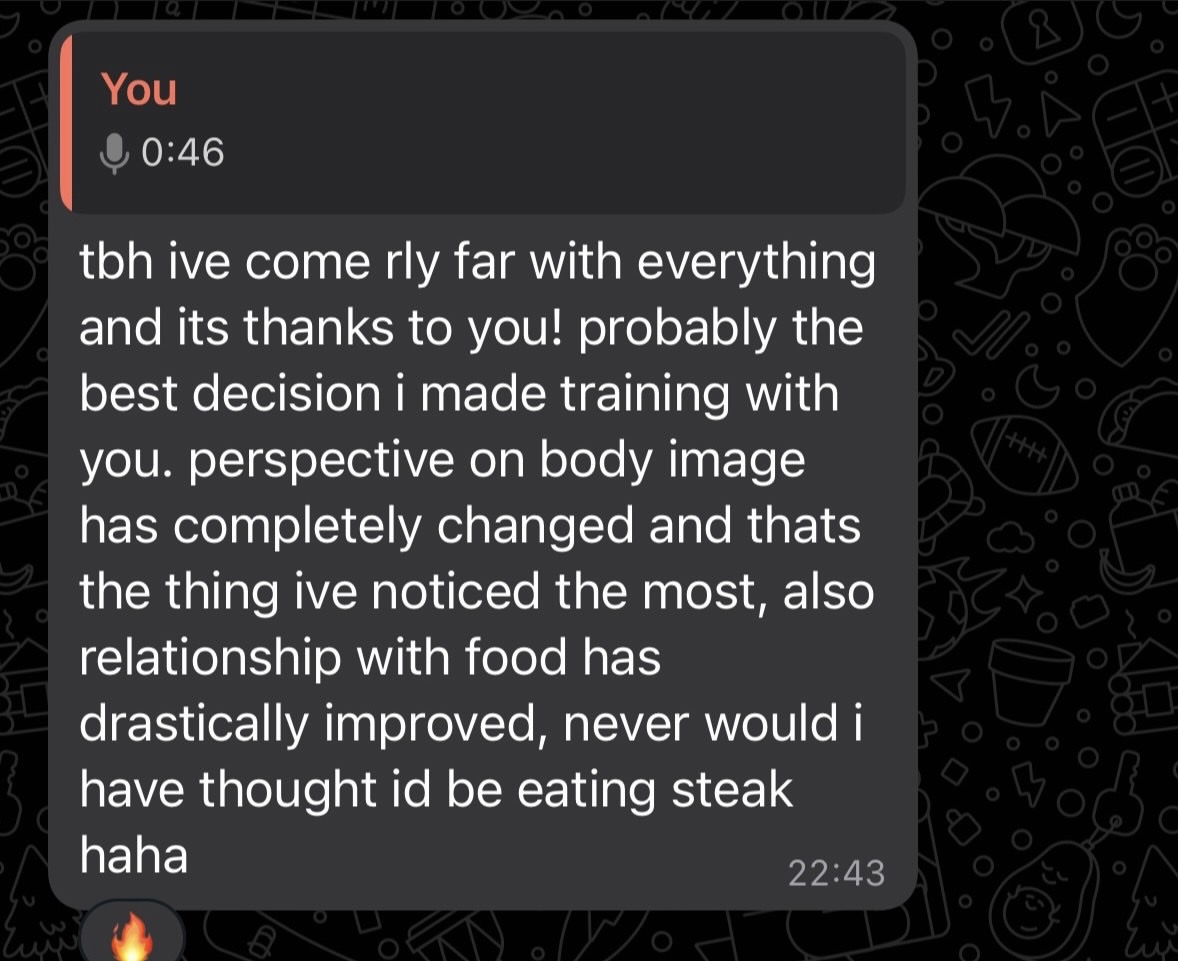 Client feedback