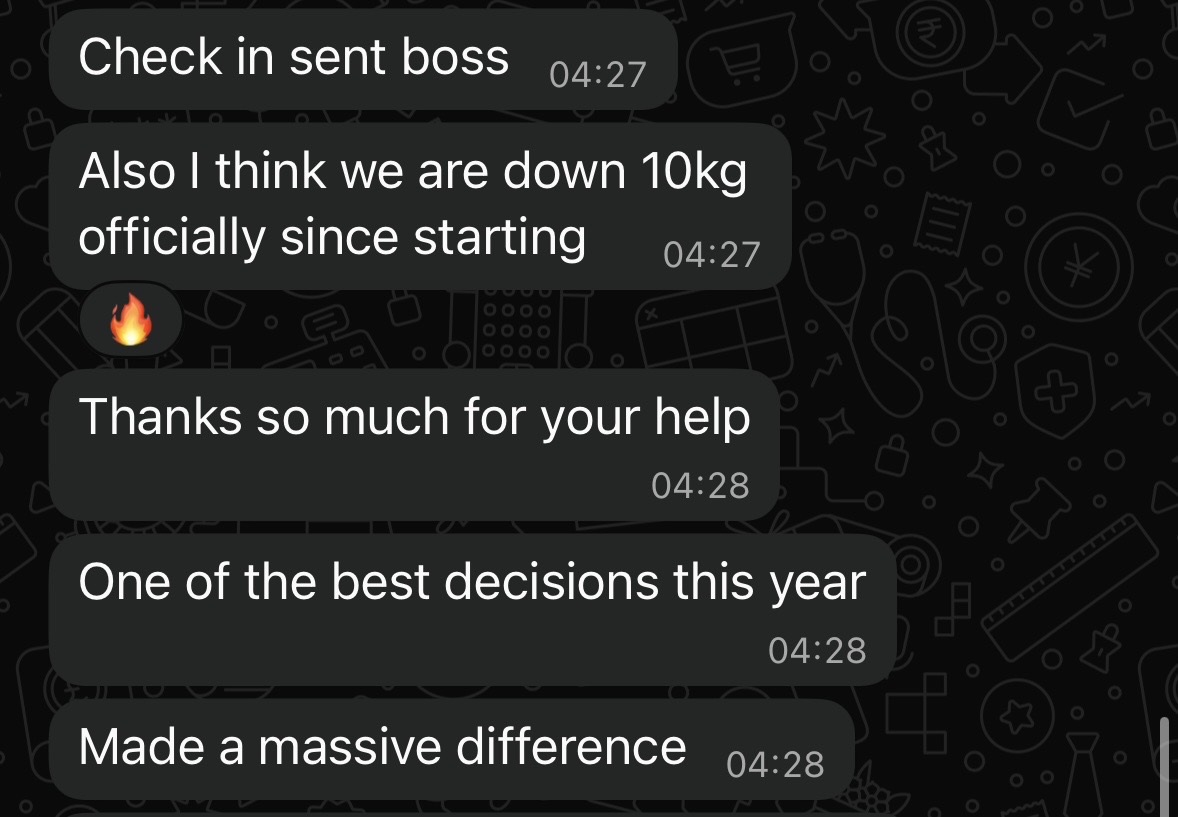 Client feedback