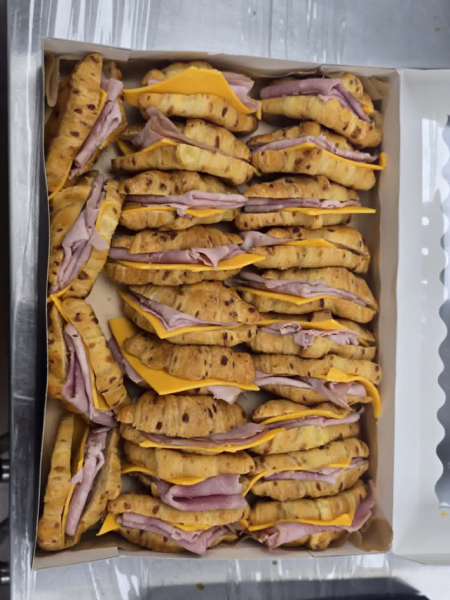 Gourmet sandwich platter