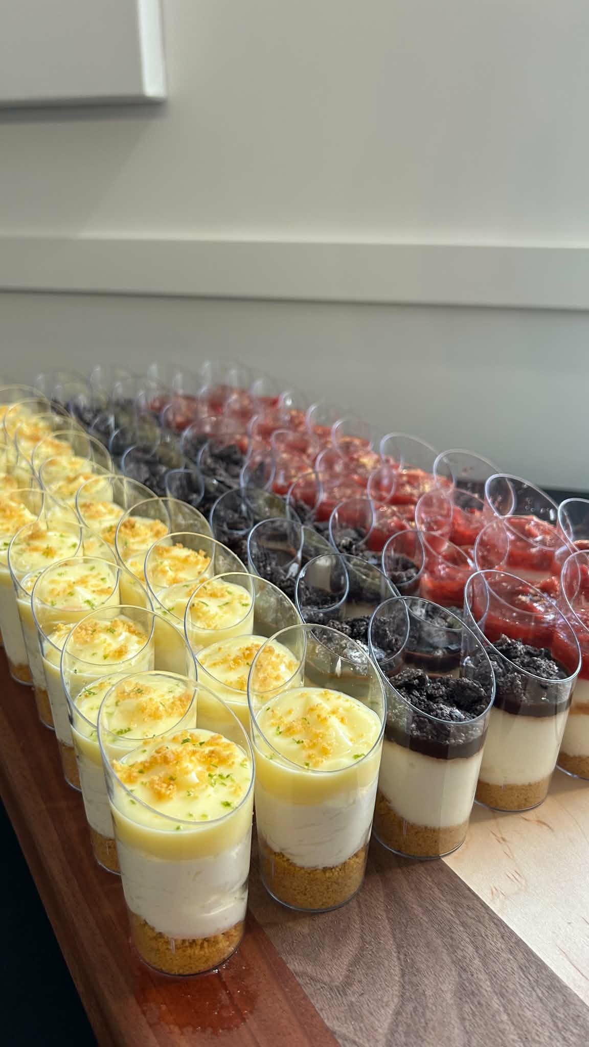 Dessert verrines