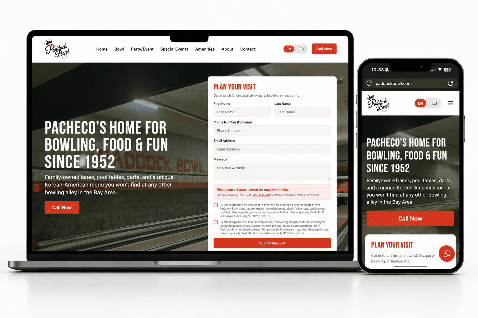 Paddock Bowl - A2Z Digital Client