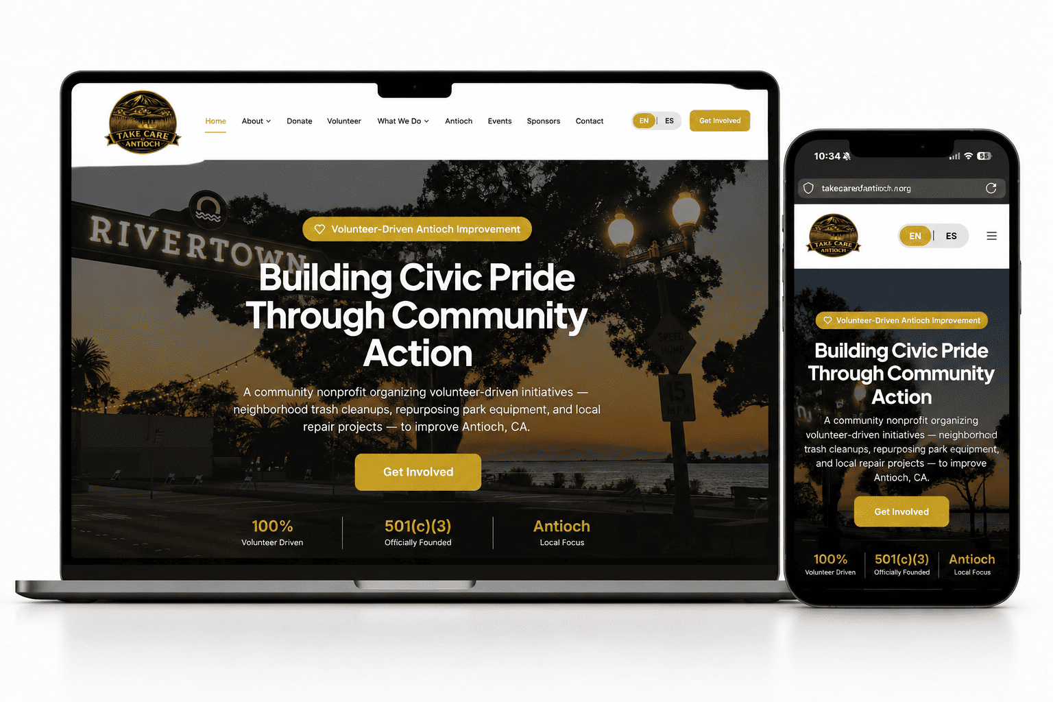 Take Care of Antioch - A2Z Digital Client