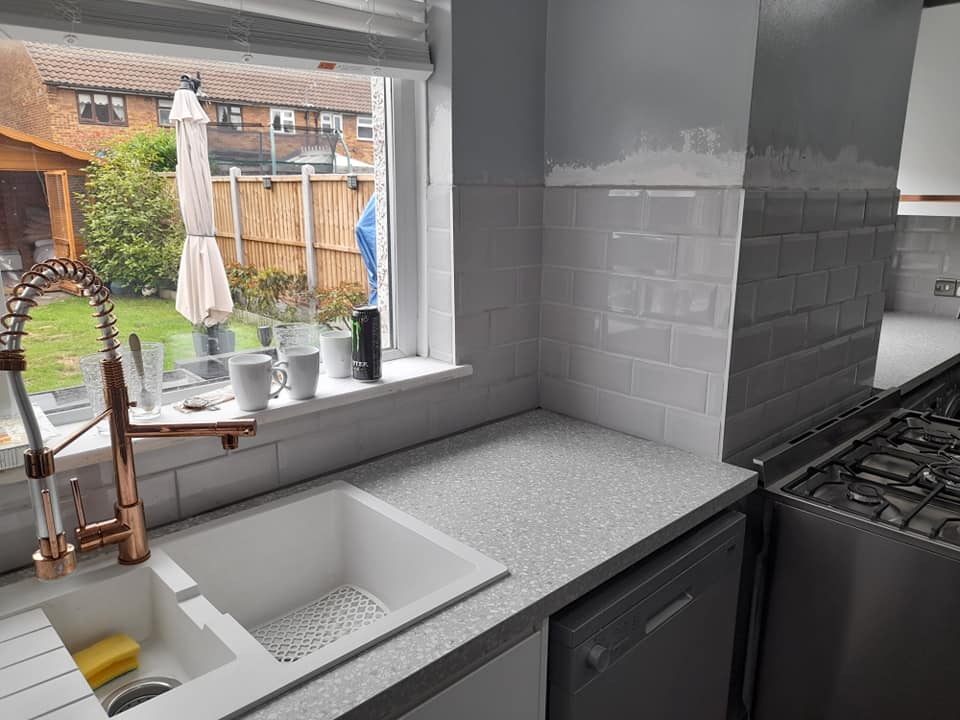 Kitchen renovation after