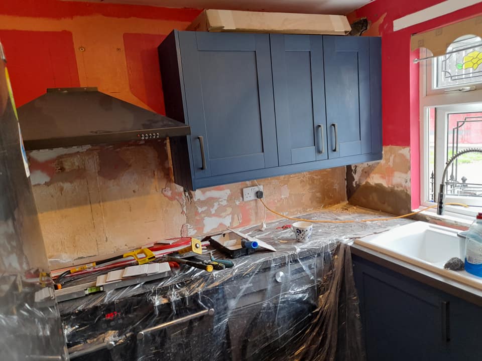 Kitchen renovation before