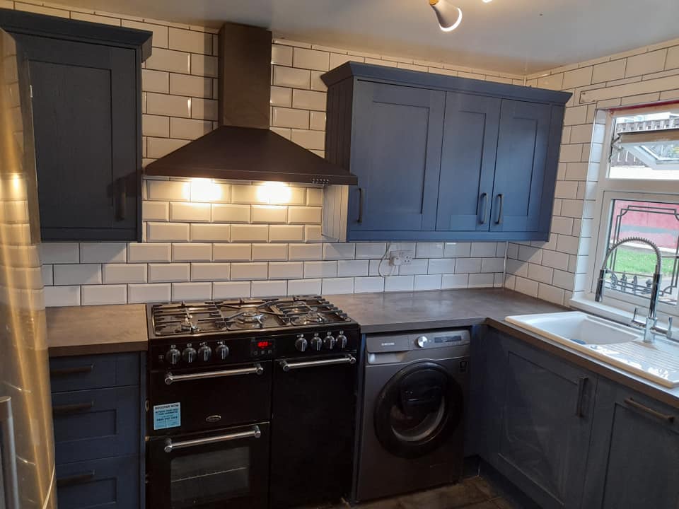 Kitchen renovation after