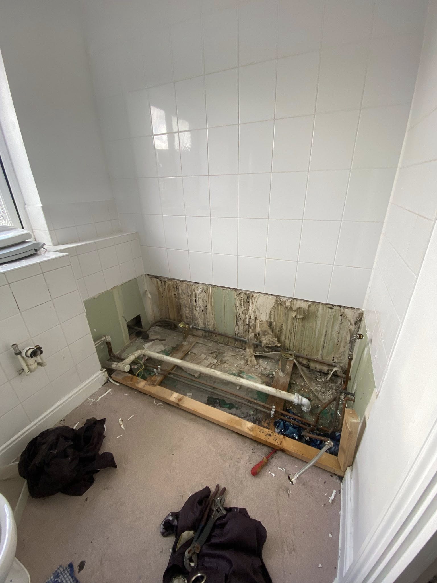 Bathroom remodel before