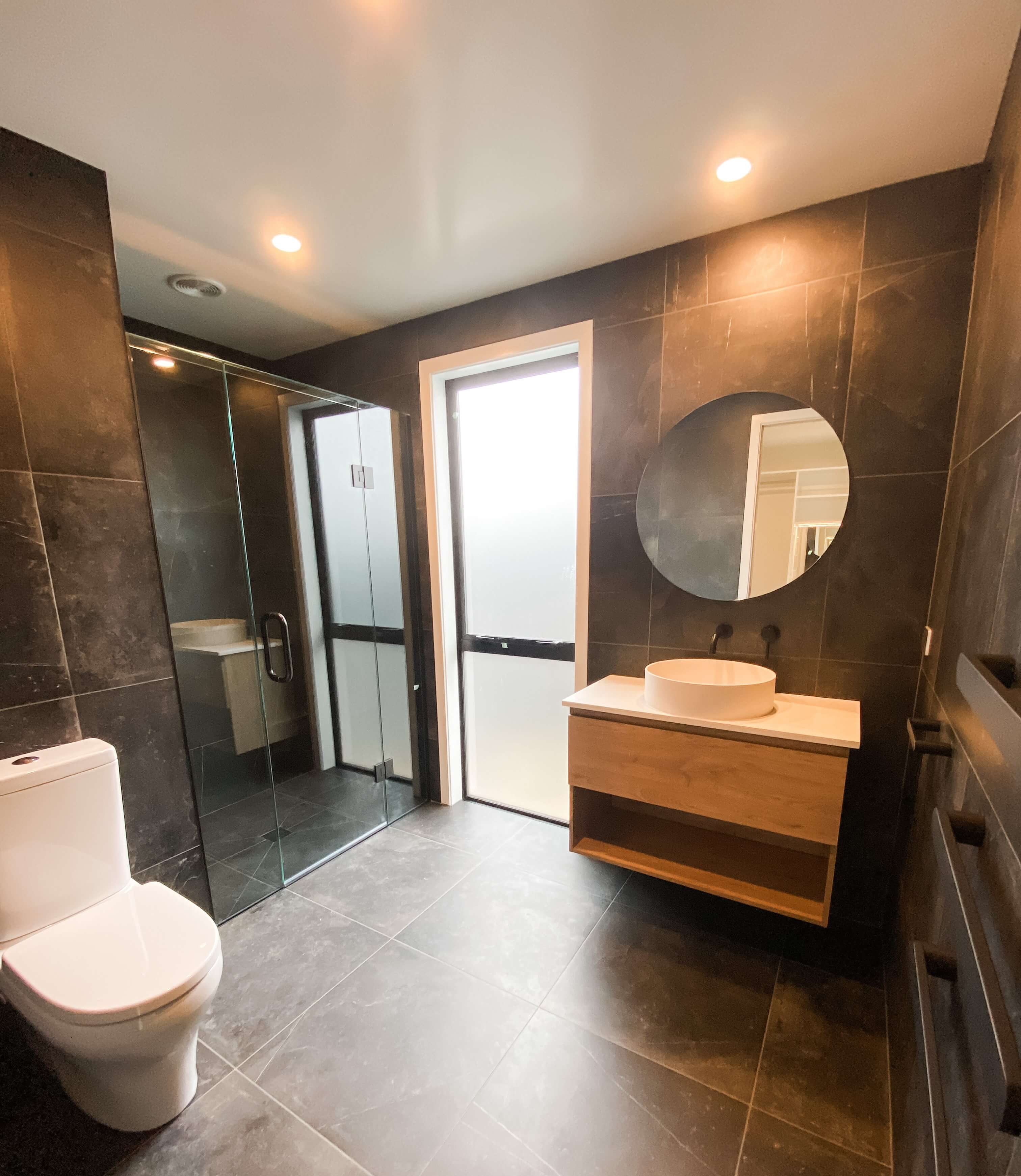 Complete bathroom renovation