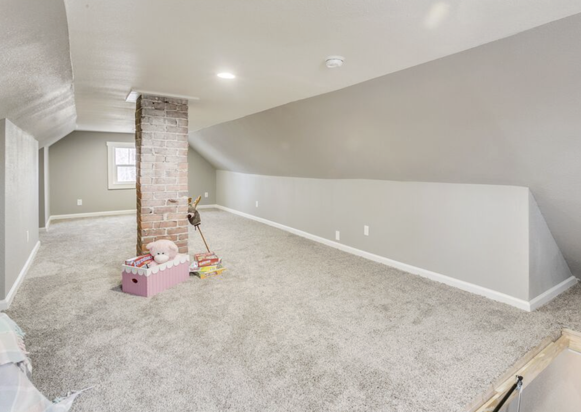 After interior painting project