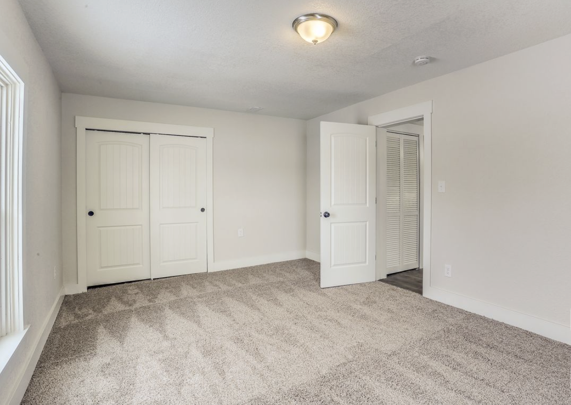 After wall repainting and decorating project