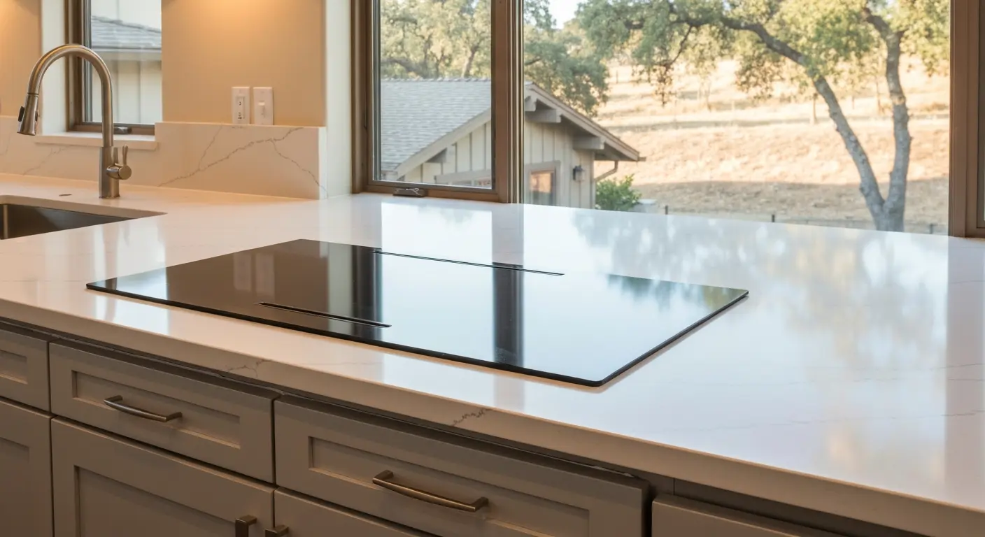 Kitchen countertop installation