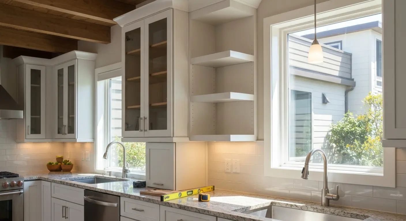 Custom kitchen cabinets