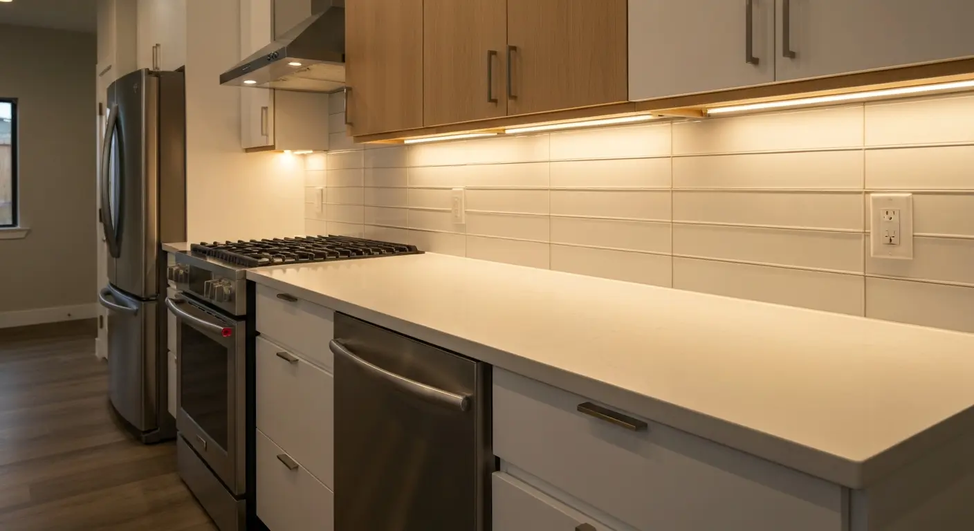 Under-cabinet kitchen lighting