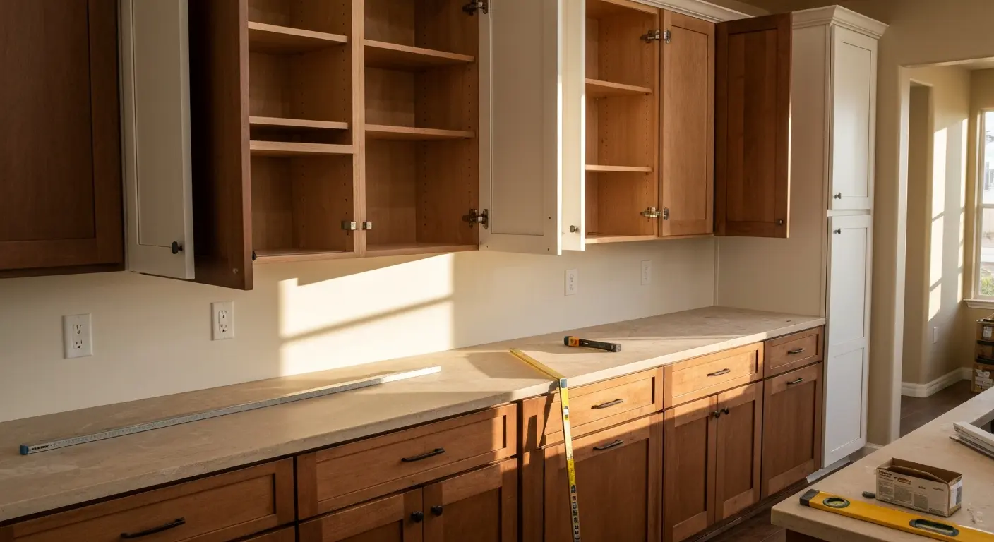 Custom kitchen cabinets