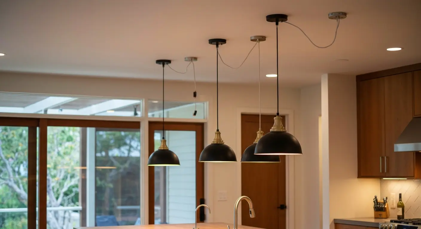 Kitchen island lighting fixtures