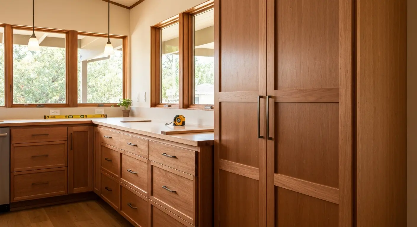 Custom kitchen cabinets